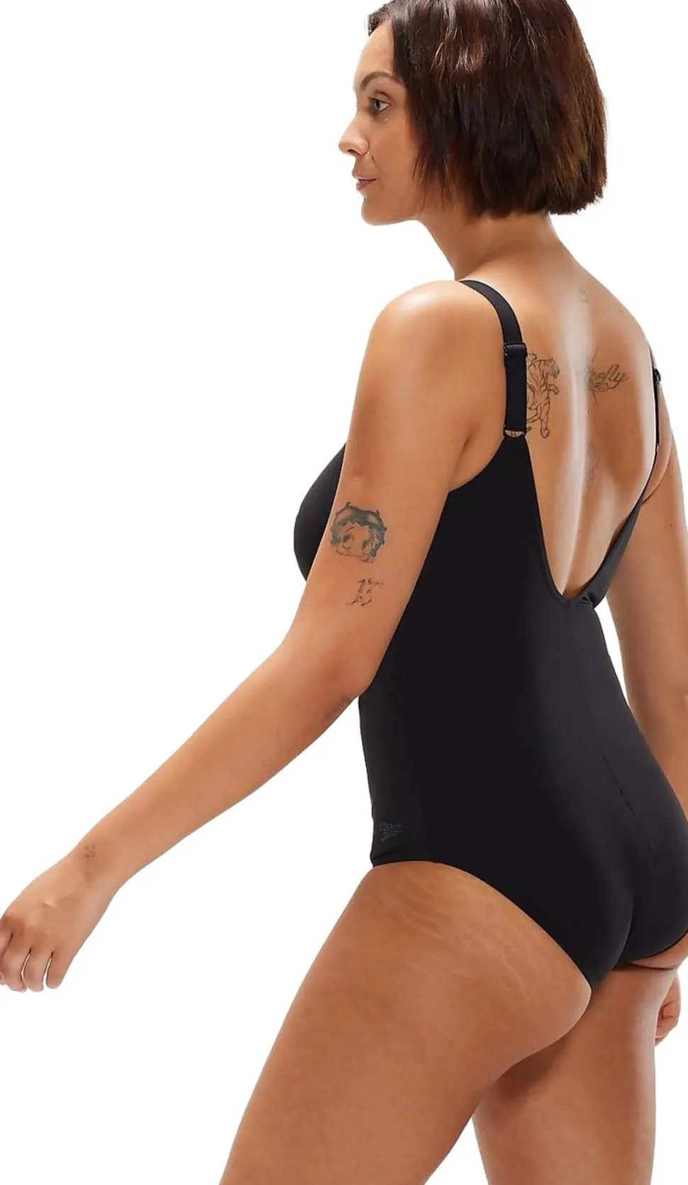 Speedo Women's Shaping Aquanite Swimsuit Black