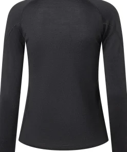 super.natural Women's Arctic230 Zip 1/4 Jet Black