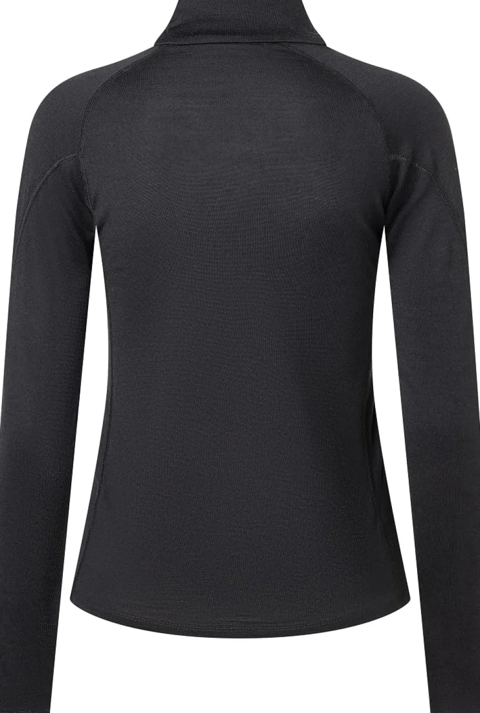super.natural Women's Arctic230 Zip 1/4 Jet Black