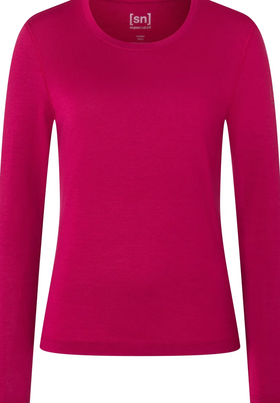 super.natural Women's Arctic230 Long Sleeve Sangria