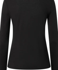 super.natural Women's Arctic230 Long Sleeve Jet Black