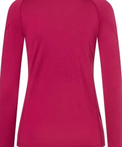 super.natural Women's Arctic230 Zip 1/4 Sangria