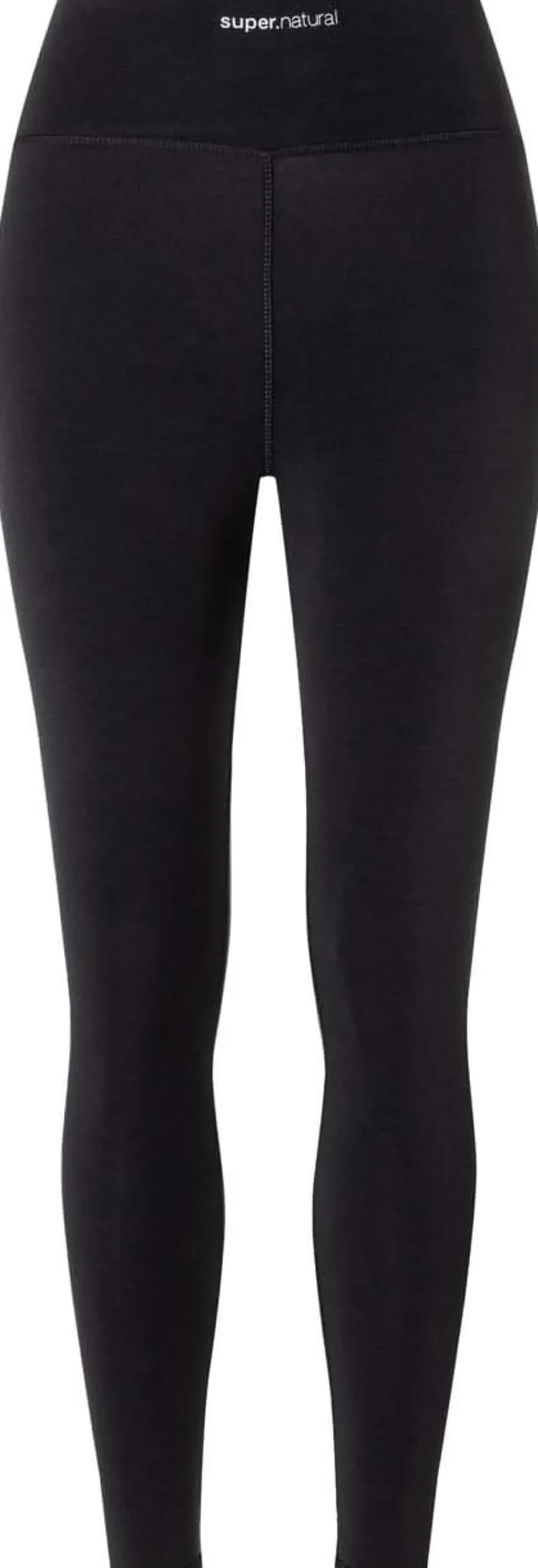 super.natural Women's Comfy High Rise Tight Jet Black