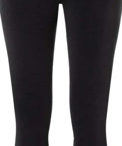 super.natural Women's Comfy High Rise Tight Jet Black