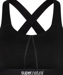 super.natural Women's Feel Good Bra Jet Black