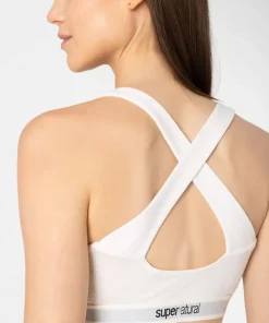 super.natural Women's Feel Good Bra Fresh White
