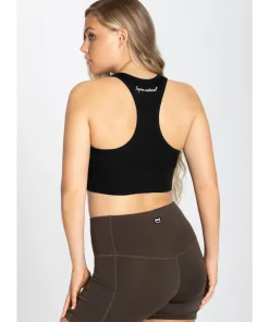 super.natural Women's Liquid Flow Top Jet Black