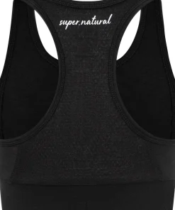 super.natural Women's Motion Zip Top Jet Black