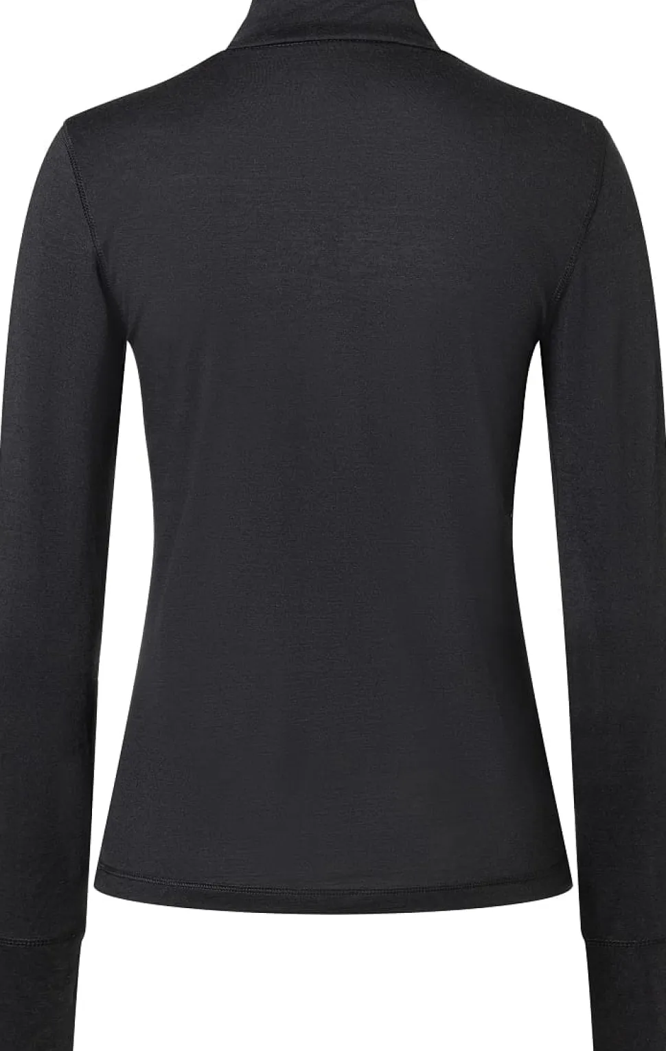super.natural Women's Tundra175 Zip 1/4 Jet Black