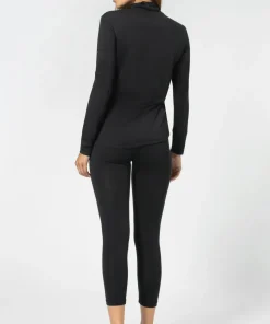 super.natural Women's Tundra175 Tight 3/4 Jet Black