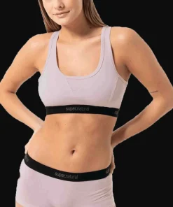 super.natural Women's Tundra220 Semplice Bra Orchid Ice
