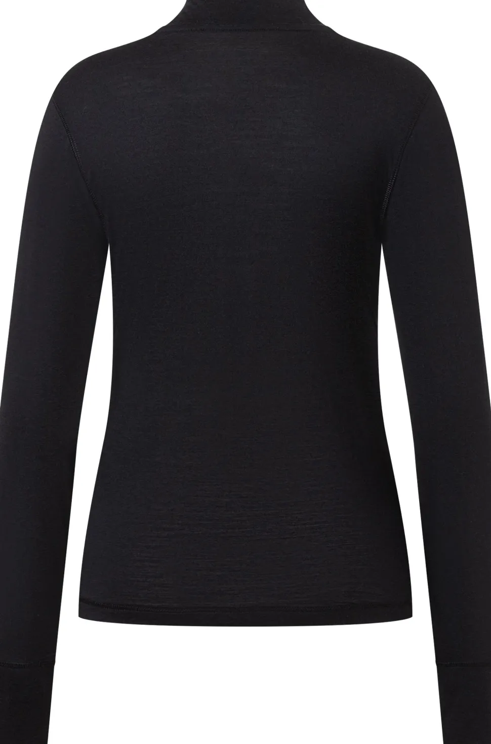 super.natural Women's Tundra175 Turtleneck Jet Black