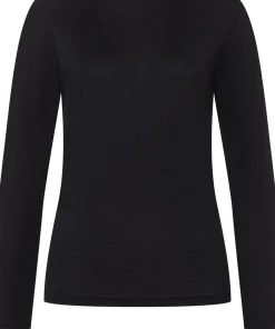 super.natural Women's Tundra175 Turtleneck Jet Black