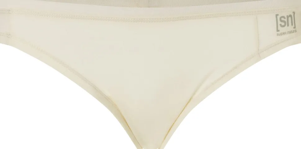 super.natural Women's Tundra175 Thong Fresh White
