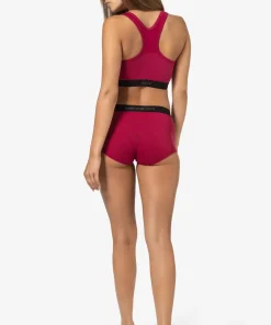 super.natural Women's Tundra220 Semplice Bra Sangria
