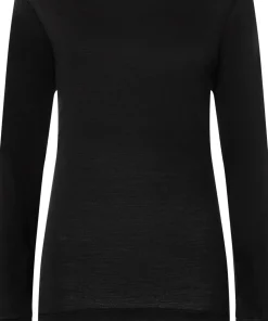 super.natural Women's Tundra175 Long Sleeve Jet Black