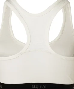 super.natural Women's Tundra220 Semplice Bra Fresh White