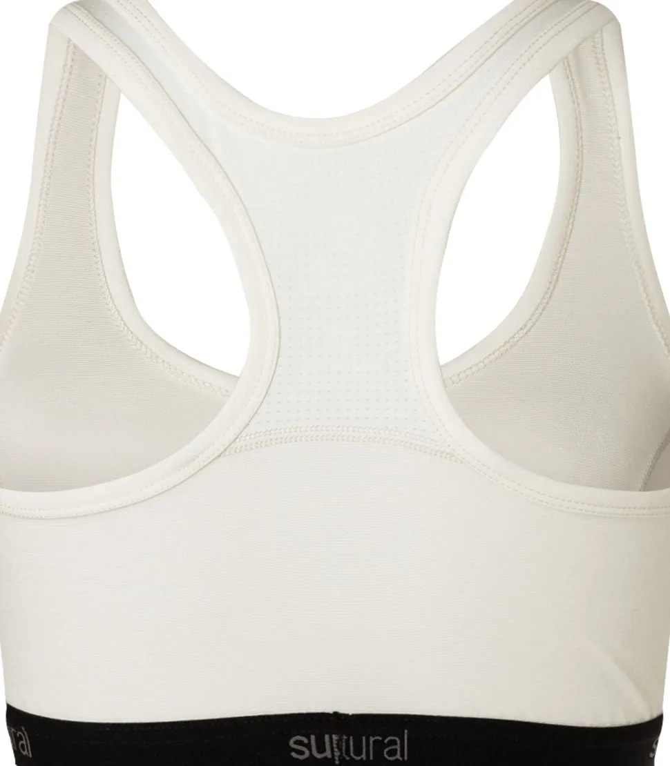 super.natural Women's Tundra220 Semplice Bra Fresh White