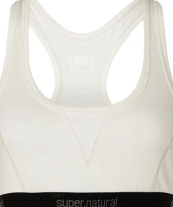 super.natural Women's Tundra220 Semplice Bra Fresh White