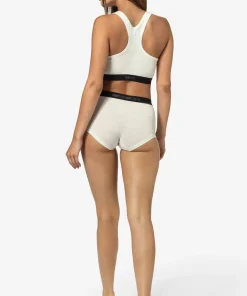 super.natural Women's Tundra220 Semplice Bra Fresh White