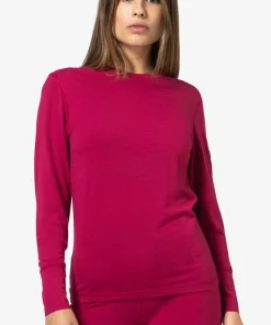 super.natural Women's Tundra175 Long Sleeve Sangria
