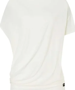 super.natural Women's Yoga Loose Tee Fresh White