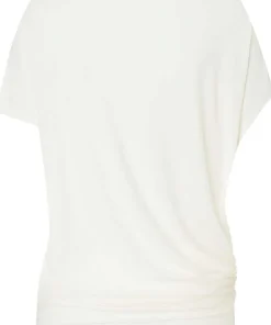 super.natural Women's Yoga Loose Tee Fresh White