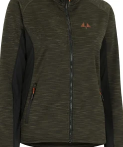 Swedteam Women's Ultra Sweater Full Zip Hunting Green