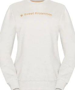 Sweet Protection Women's Logo Crew Light Grey