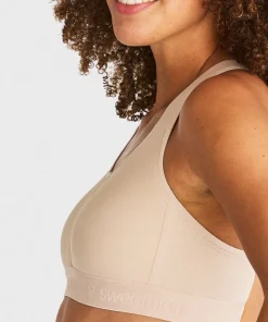 Swegmark Kimberly Iconic Sport Bra Beige
