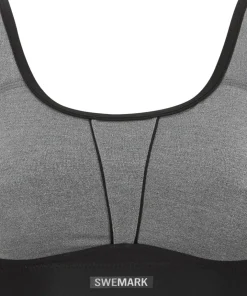 Swegmark Movement Sports Bra Grey Melange/black