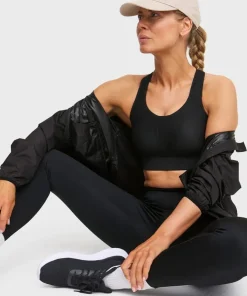 Swegmark Women's Movement Padded Sports Bra Black