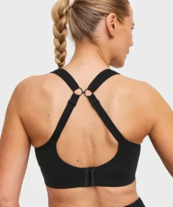 Swegmark Women's Movement Padded Sports Bra Black