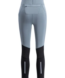Swix Women's Pace High Waist Cropped Tights Dark Fog