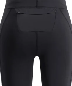 Swix Women's Pace High Waist Half Tights Black