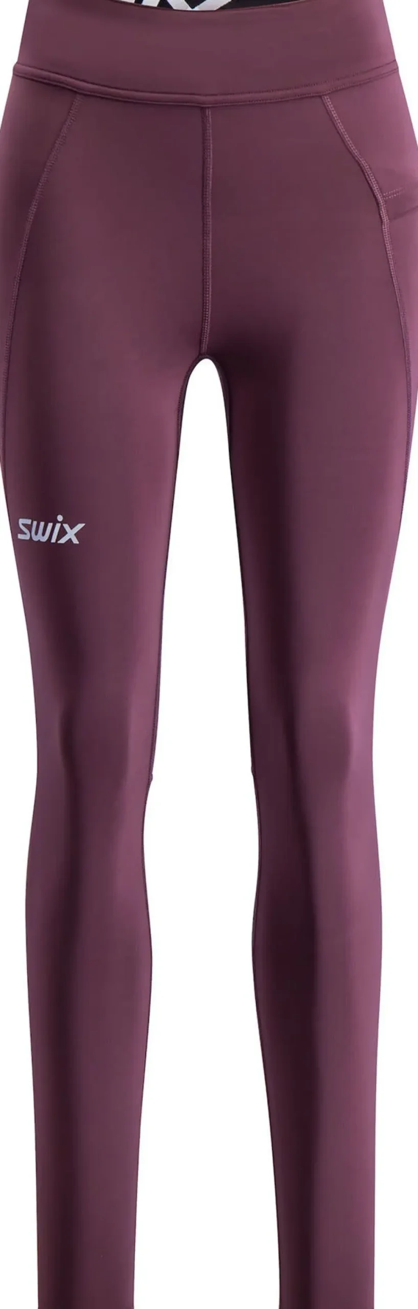 Swix Women's Pace High Waist Tights Plum