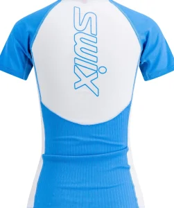 Swix Women's RaceX Light Short Sleeve Cloud Blue/Bright White