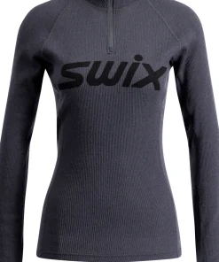Swix Women's RaceX Merino Half Zip Phantom
