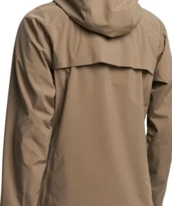 Tenson Women's Biscaya Storm Rain Jacket Brown
