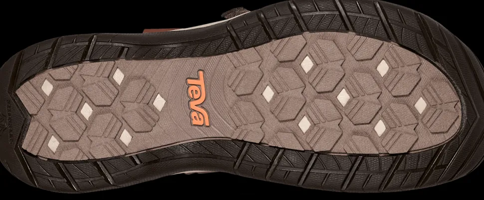 Teva Women's Tirra Sport Closed-Toe Hiking Sandal Dune/Terracotta