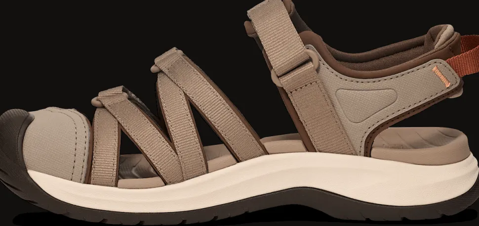 Teva Women's Tirra Sport Closed-Toe Hiking Sandal Dune/Terracotta