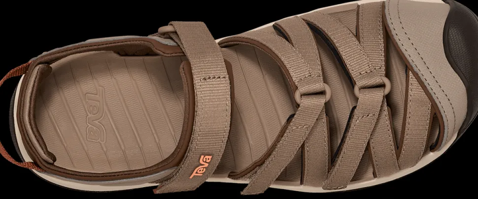 Teva Women's Tirra Sport Closed-Toe Hiking Sandal Dune/Terracotta