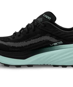Topo Athletic Women's Vista Wide Black/mint