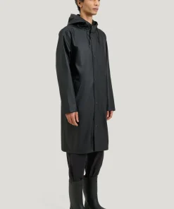 Tretorn Men's Wings Long Rain Jacket 050/jet Black