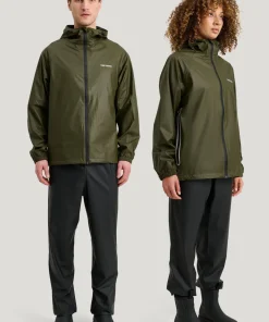 Tretorn Unisex Packable Rainbreaker Set Forest Green