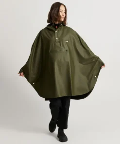Tretorn Unisex PU Light Rainponcho Forest Green