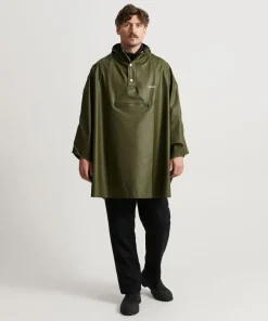 Tretorn Unisex PU Light Rainponcho Forest Green