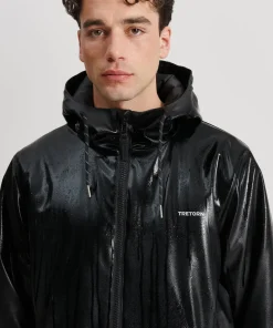 Tretorn Unisex Wings Padded Raincoat Black