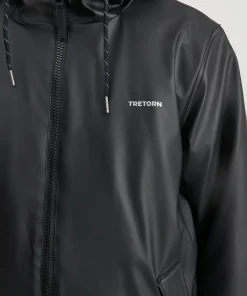 Tretorn Unisex Wings Padded Raincoat Black