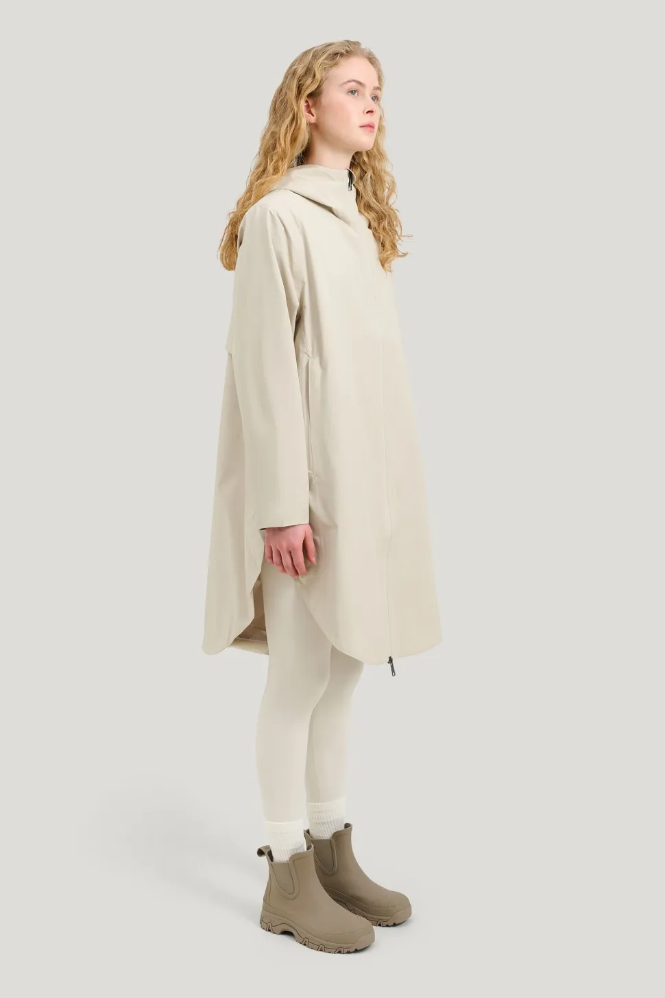 Tretorn Women's Way Poncho Parka Sand